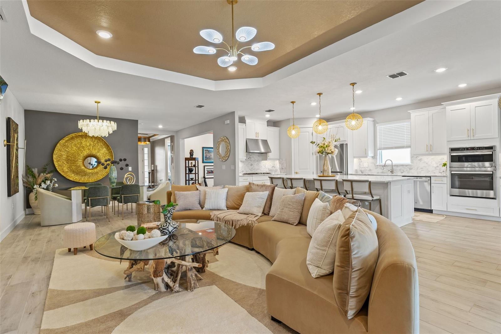 Spacious Living Room- Perfect for Hosting or Relaxing