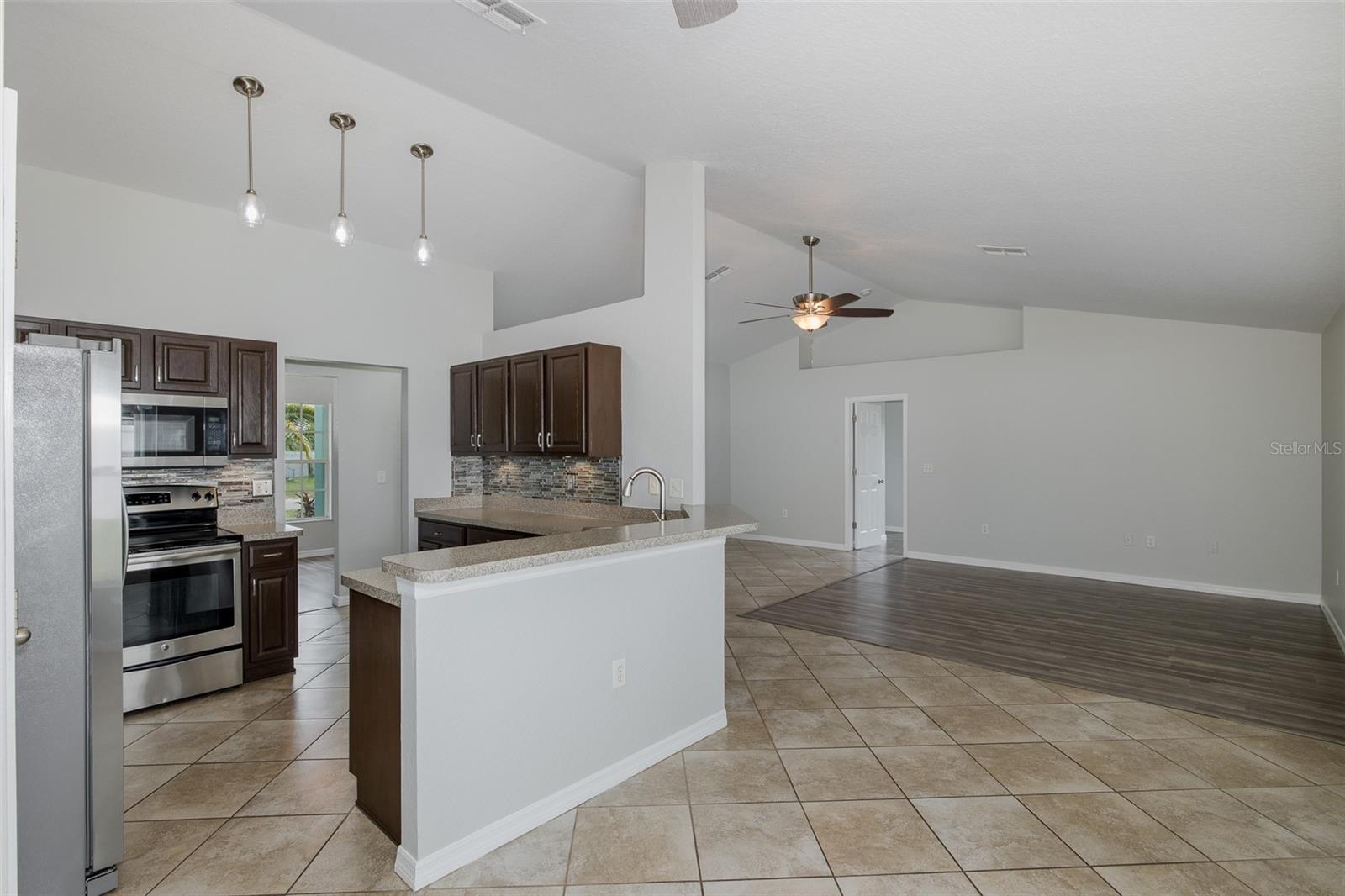 Open concept living