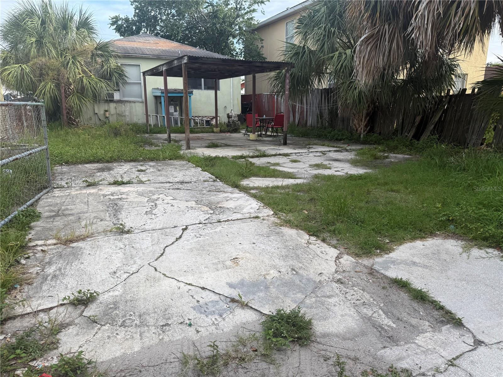 Back yard