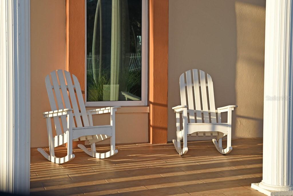 Porch of Club House