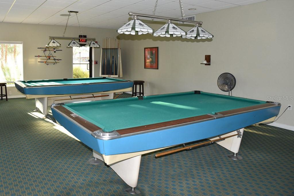 Pool tables