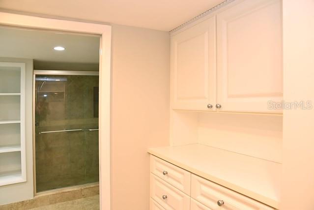 Dressing area