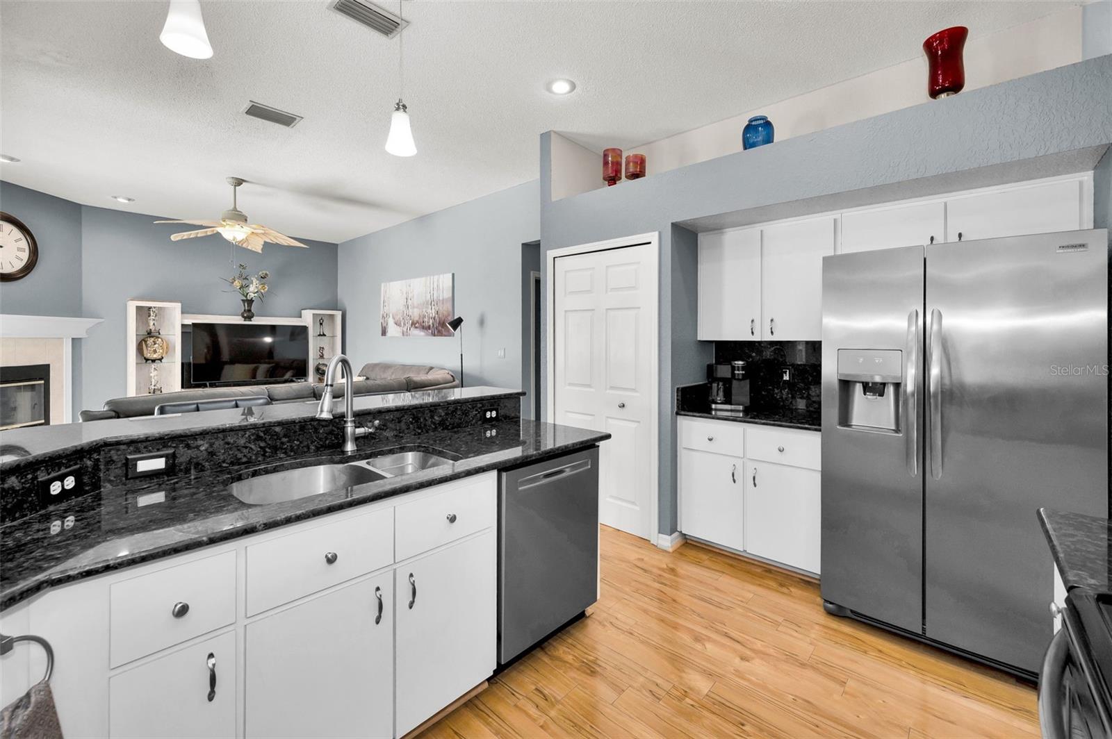 Kitchen to Family Room