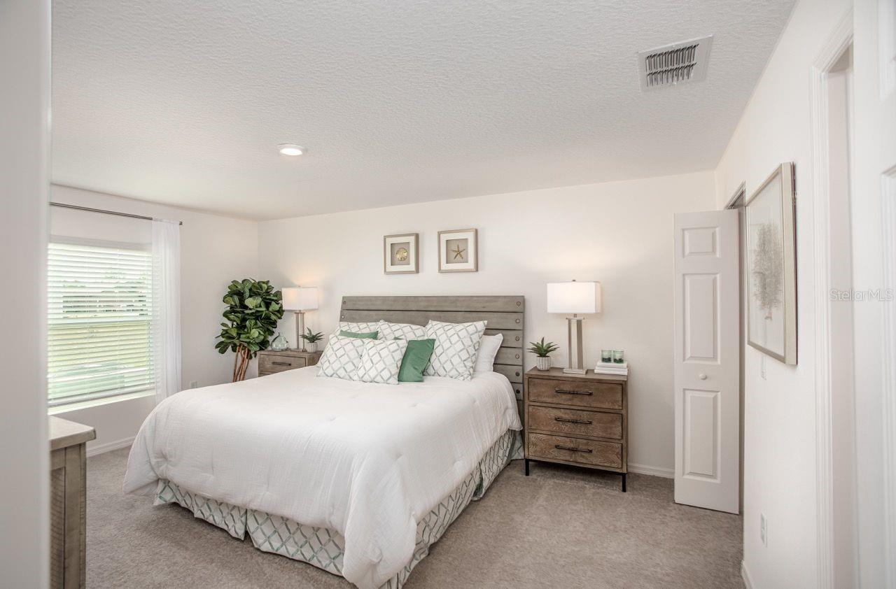 Model home - actual features may vary.