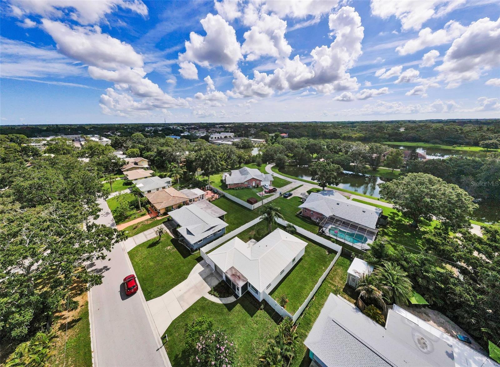 aerial view