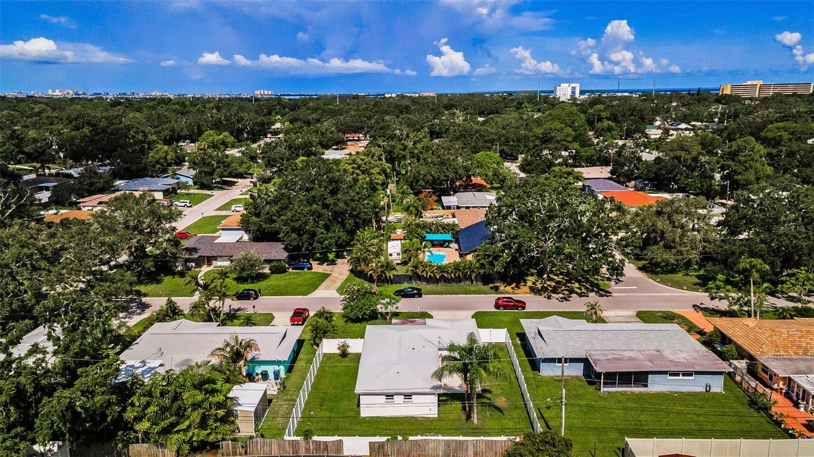 aerial view