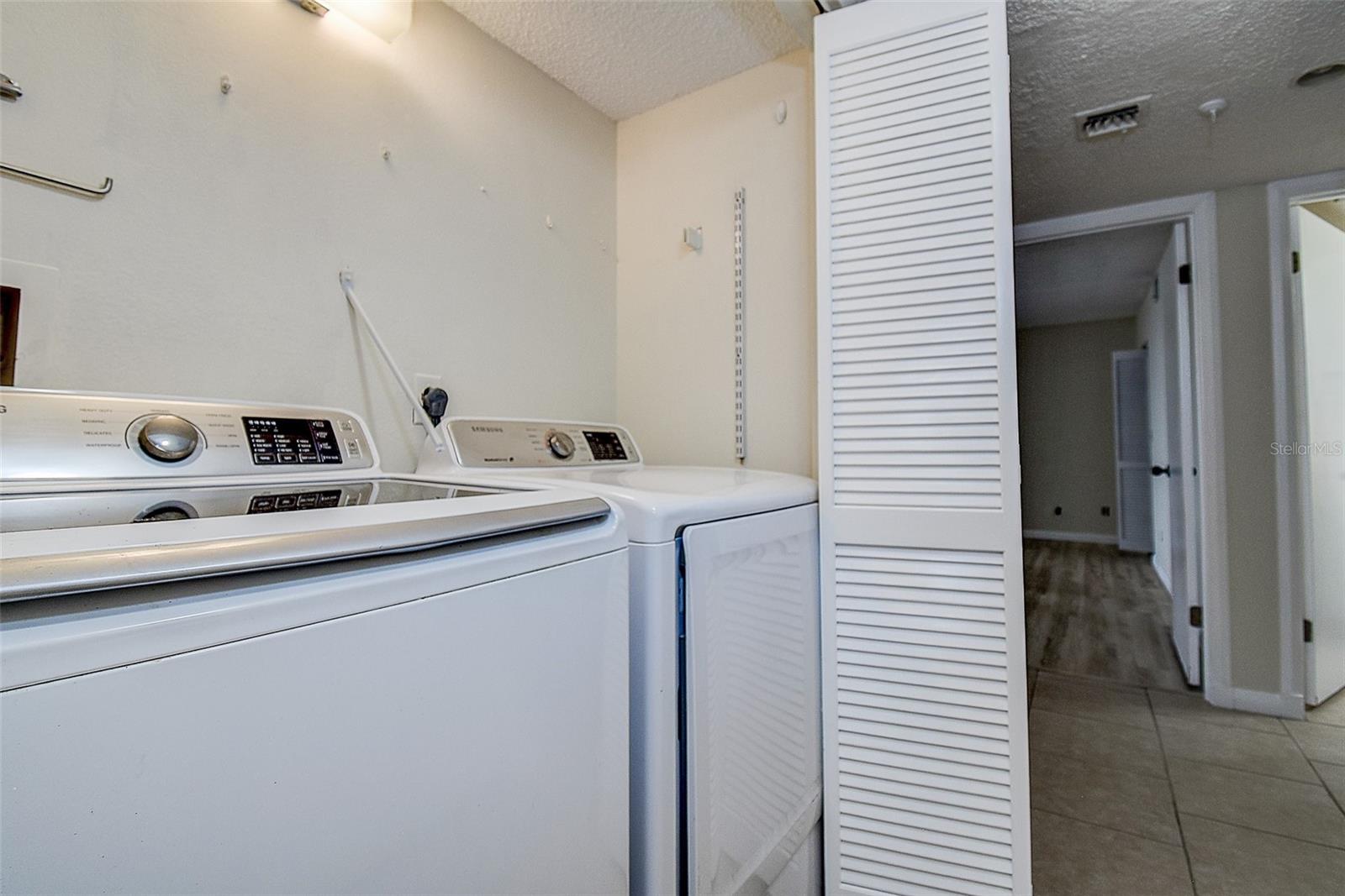 Laundry closet