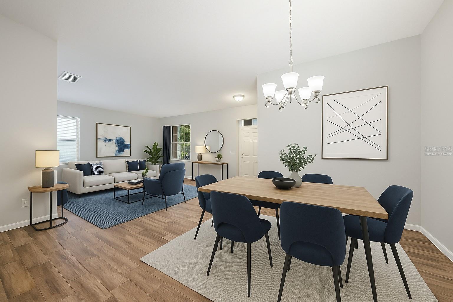 12117 Streambed Drive, Riverview FL 33579 - Triple Creek - Living Room/Dining Room - Virtually Staged