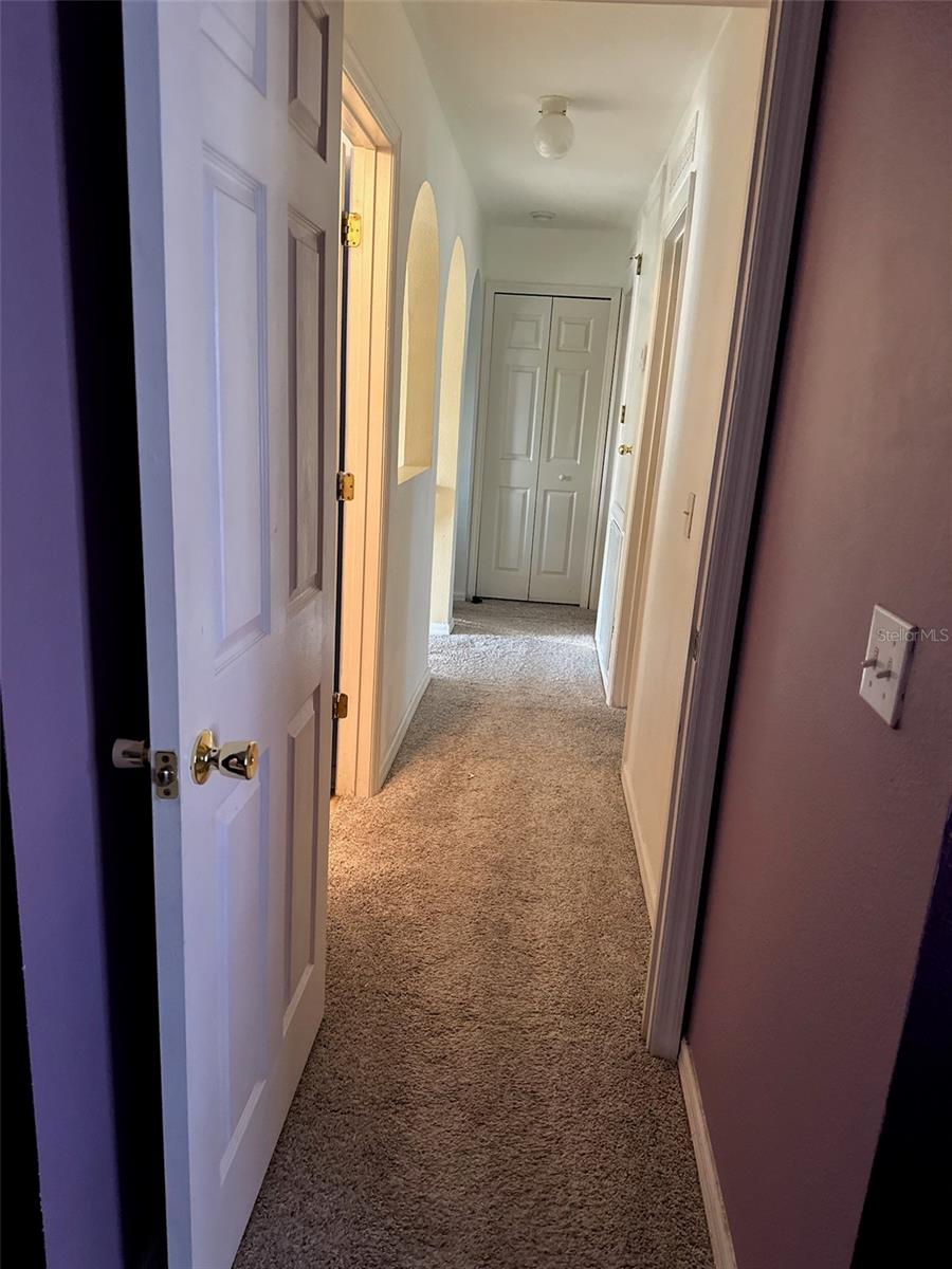Upstairs hallway.