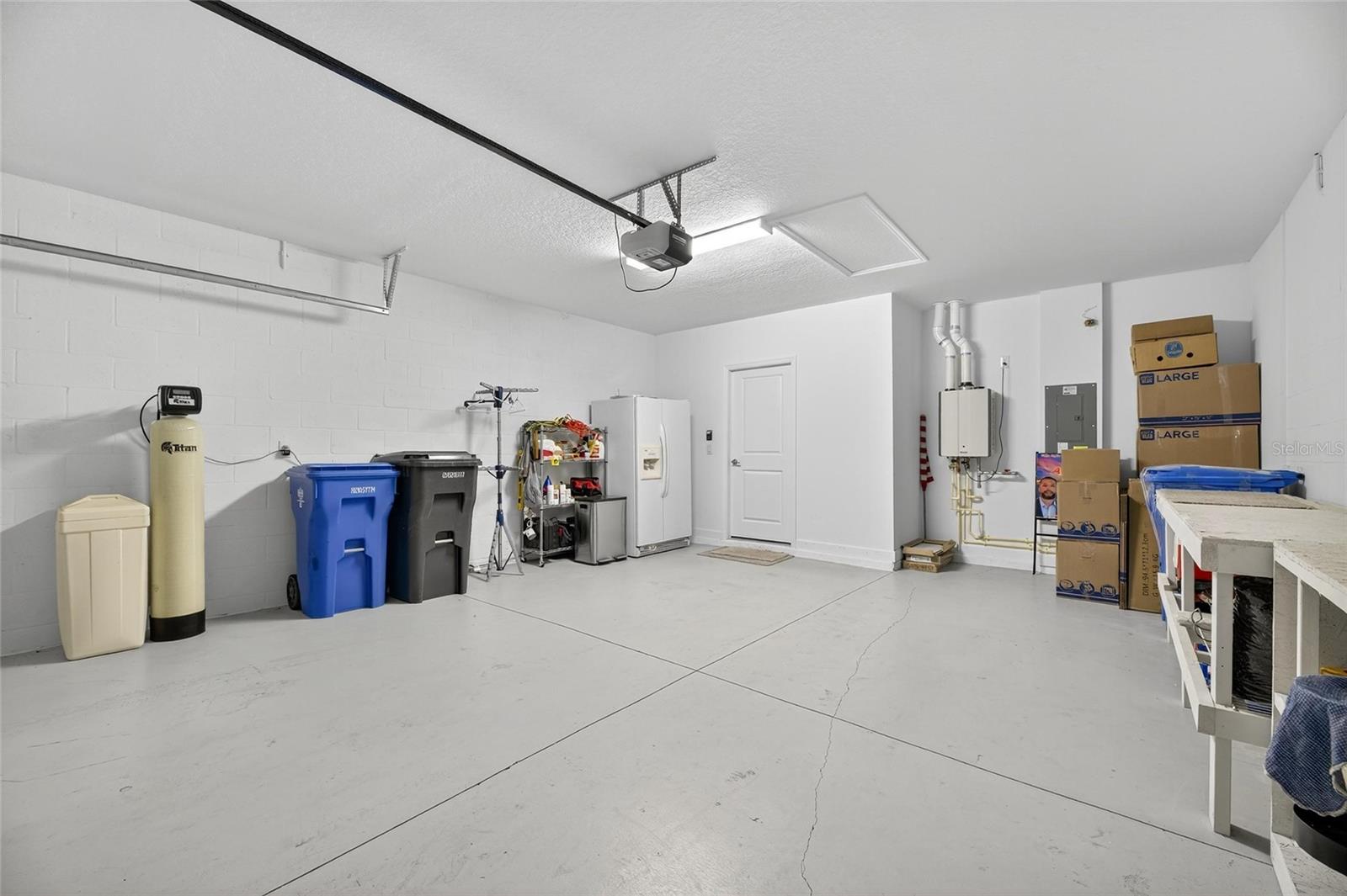 2 Car Garage, Water Softener and Tankless Water Heater