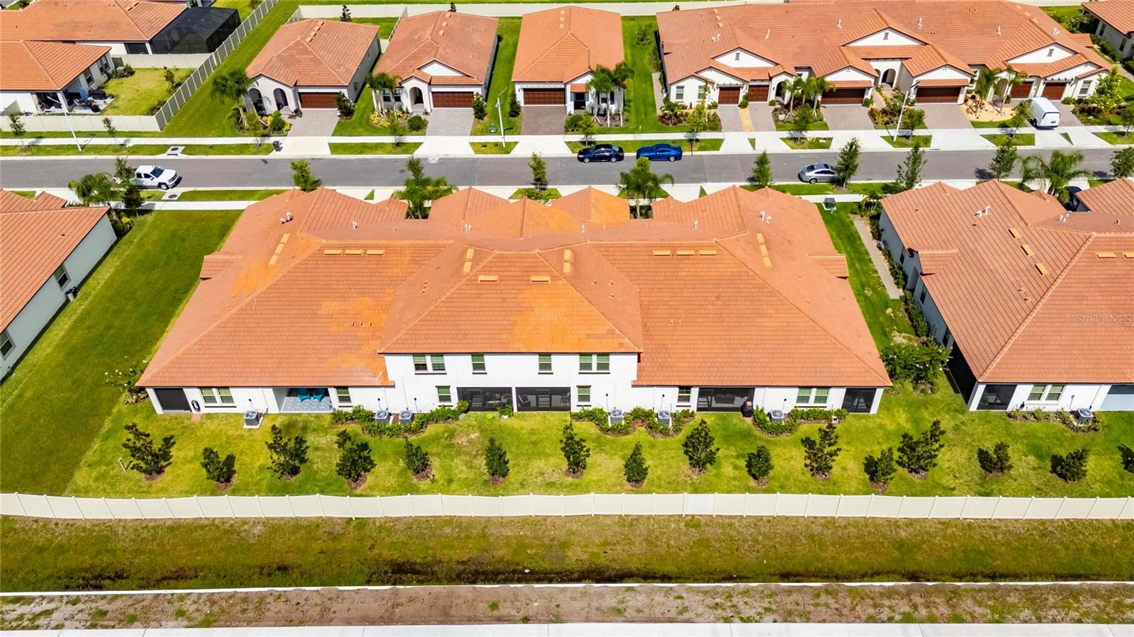 Arial View of the Back