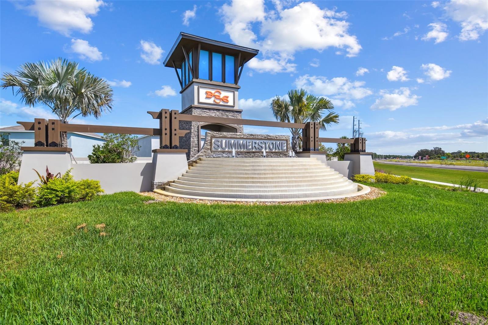 Entrance to community