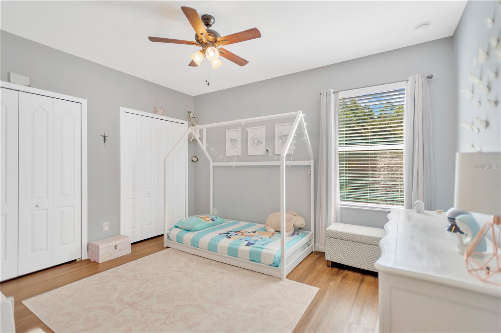 Bedroom 2, light and bright.