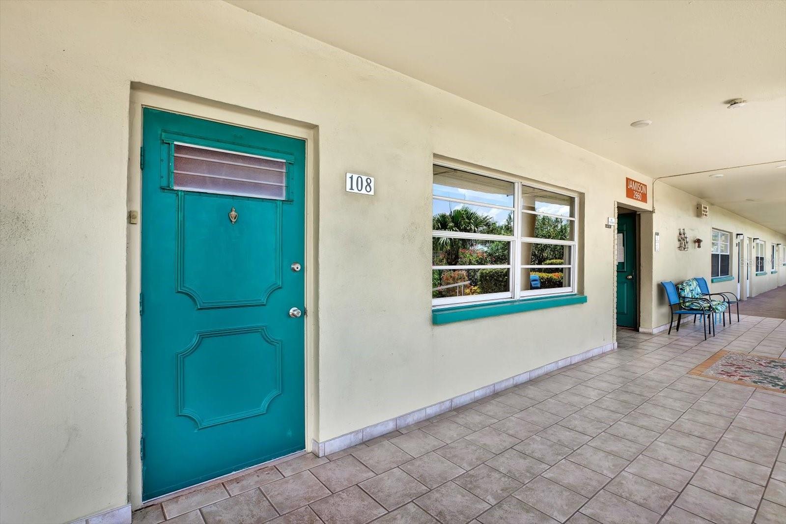 front door
