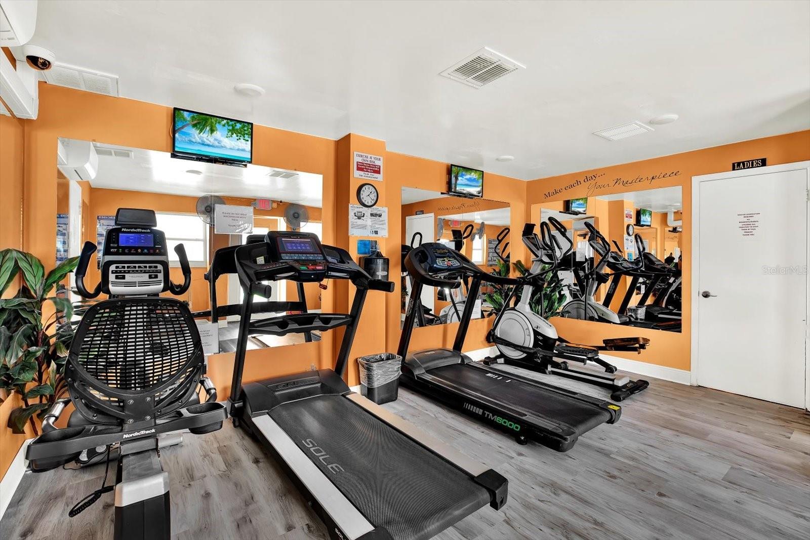exercise room