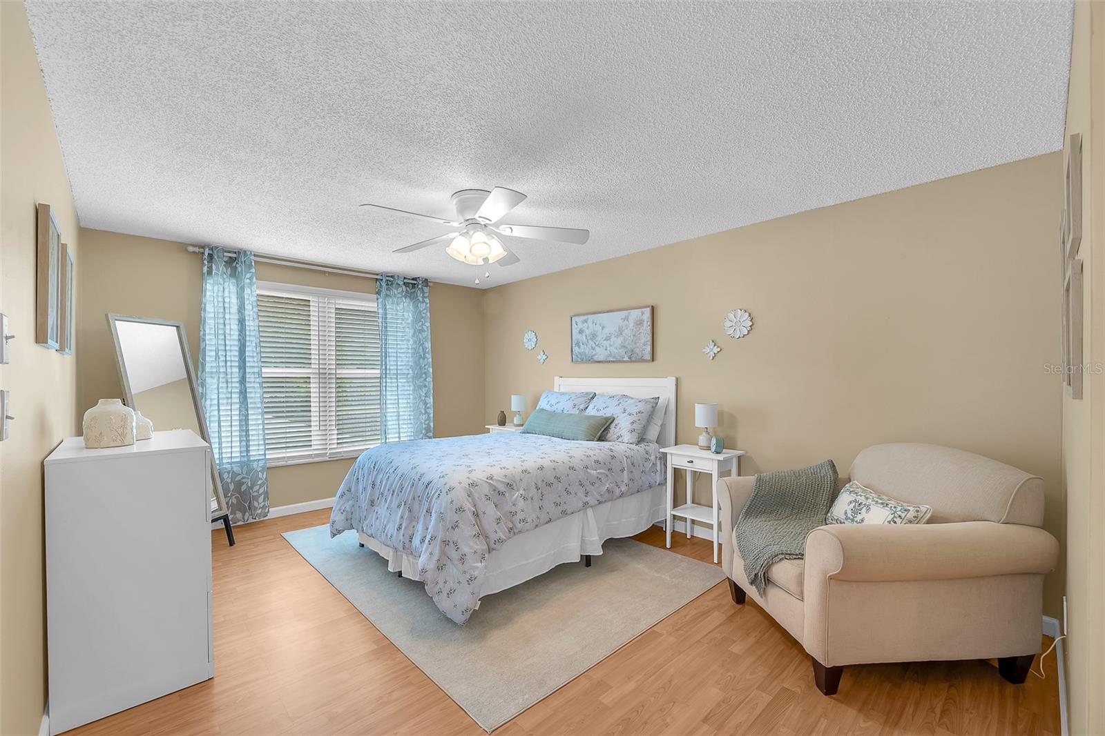 The Upper level primary suite is 15 x 11 and has a large walk-in closet and ensuite.