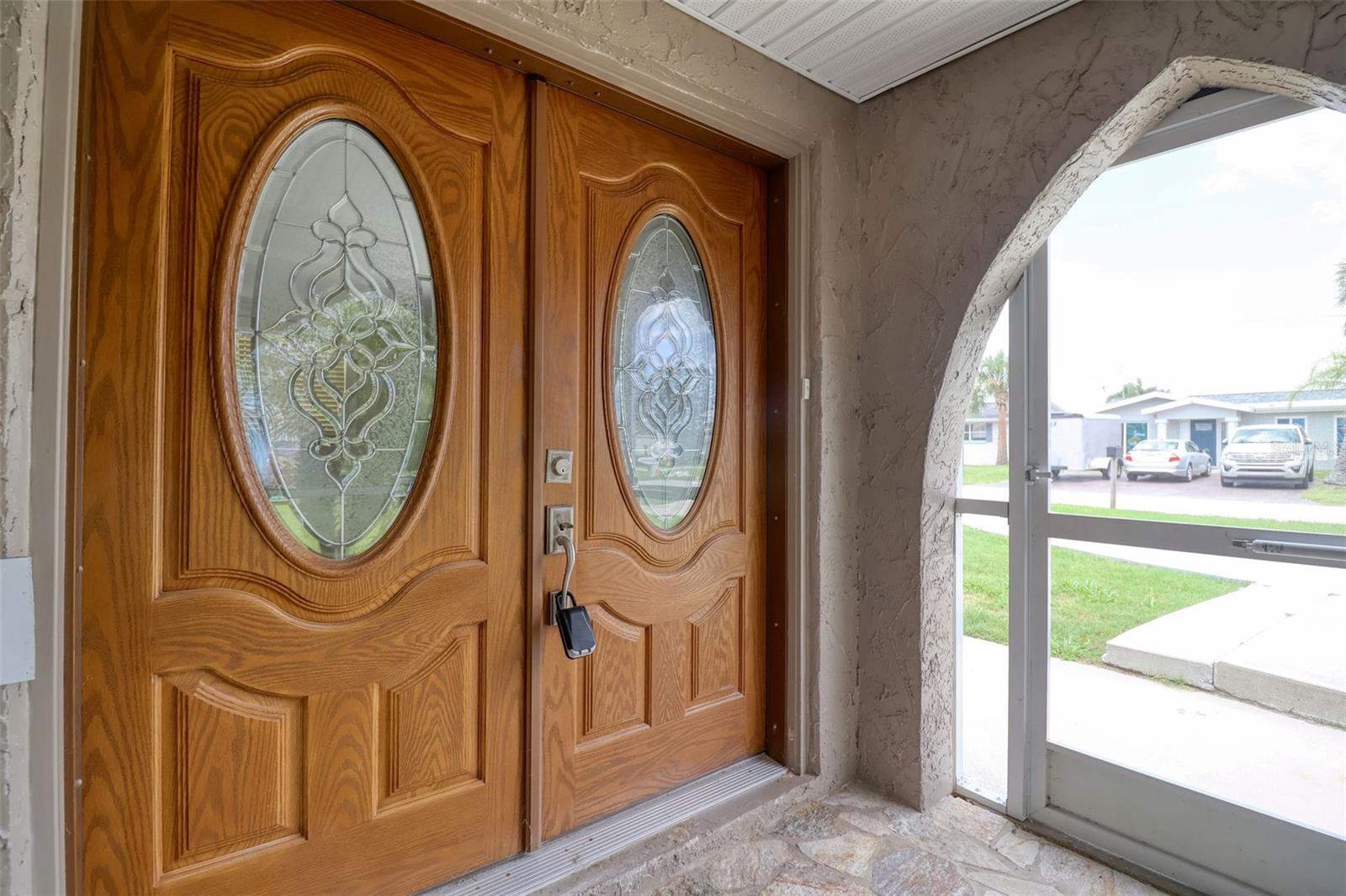 Screened in front porch