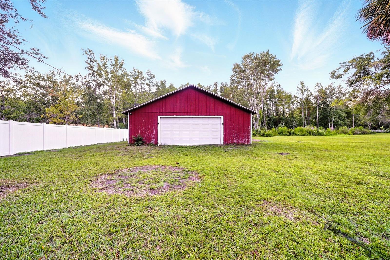 1821 Sq Ft Detached Garage/Workshop