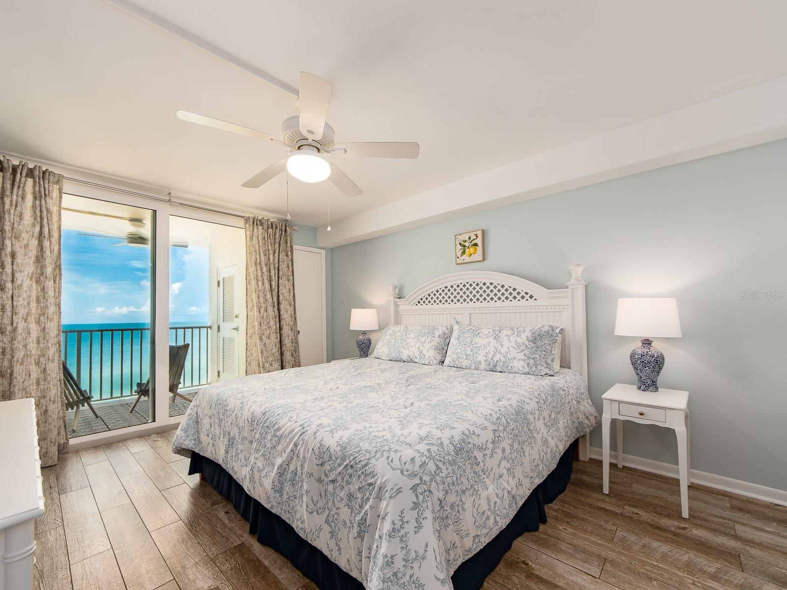 Primary bedroom Gulf front