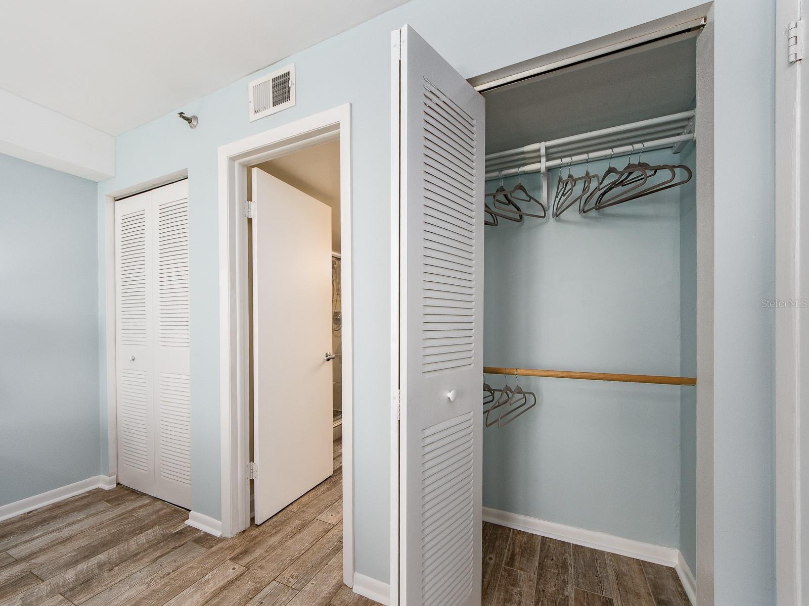 Dual closets