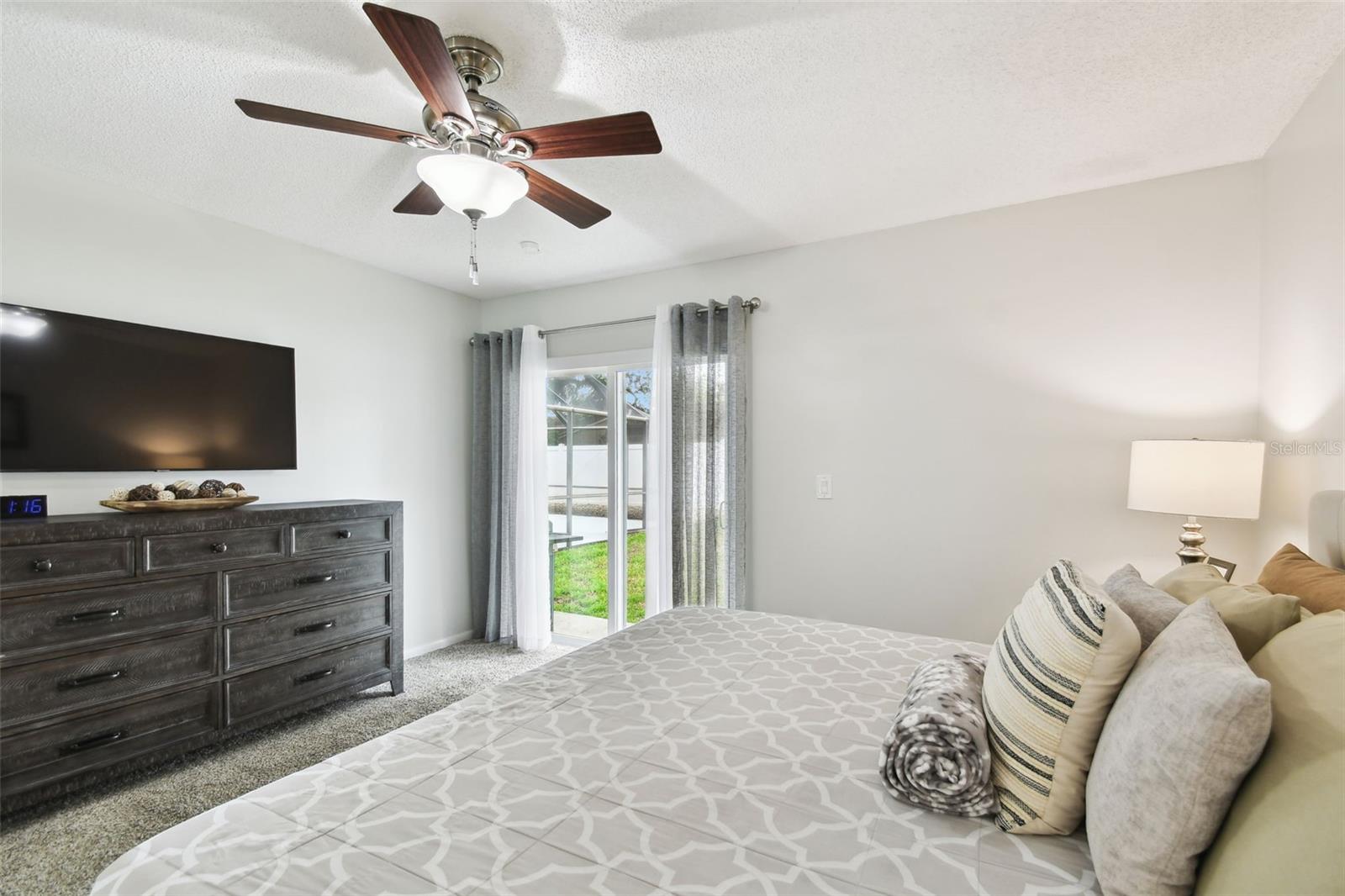 Primary suite will accommodate large furniture pieces