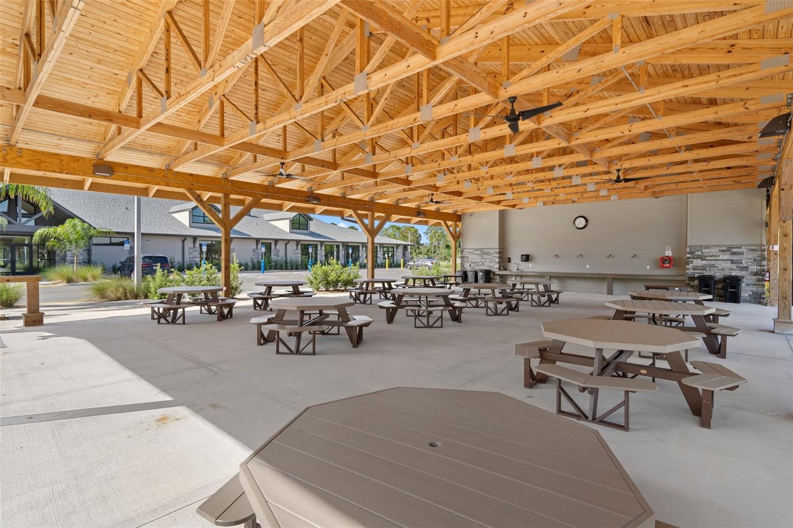 Covered recreation area