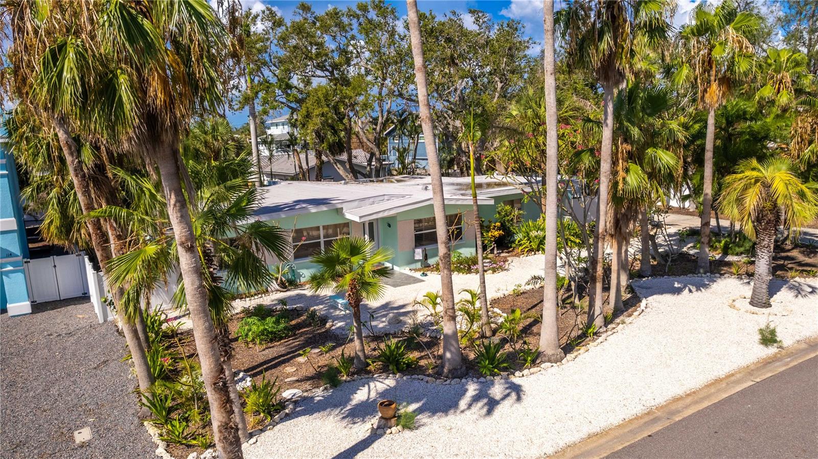Coastal retreat on double lot in Belleair Beach