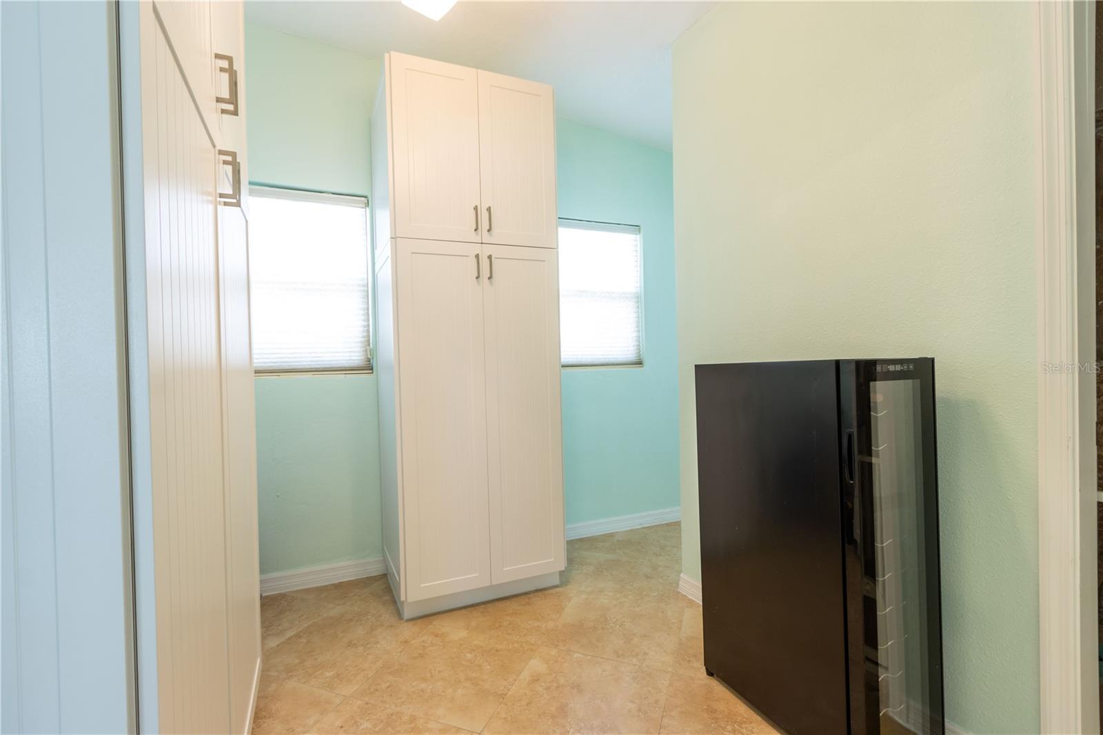 Tons of pantry space