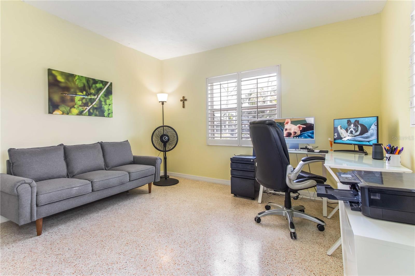 Bedroom 3 being used as home office