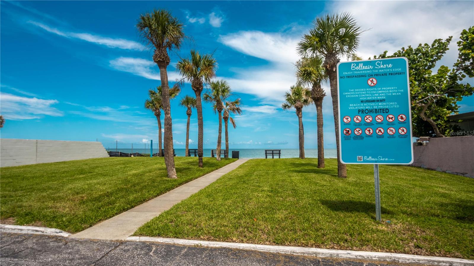 Resident only beach access - Belleair Beach