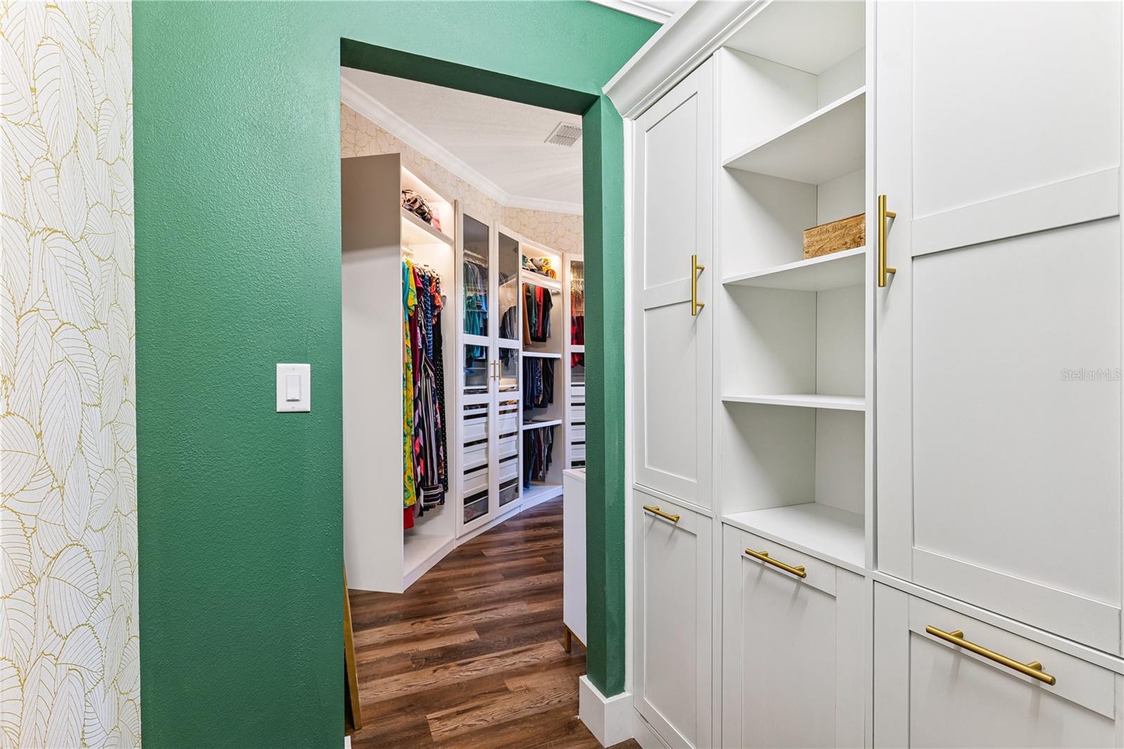 Entry into Primary Closet