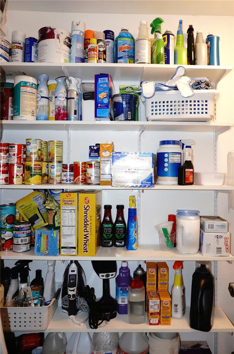 Utility Closet Pantry