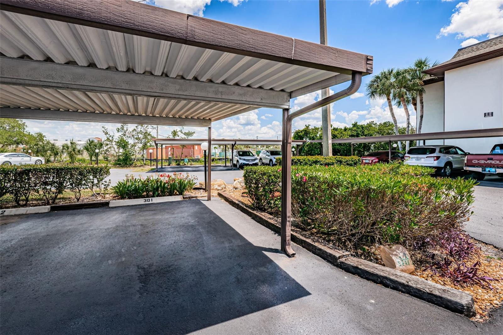 COVERED PARKING