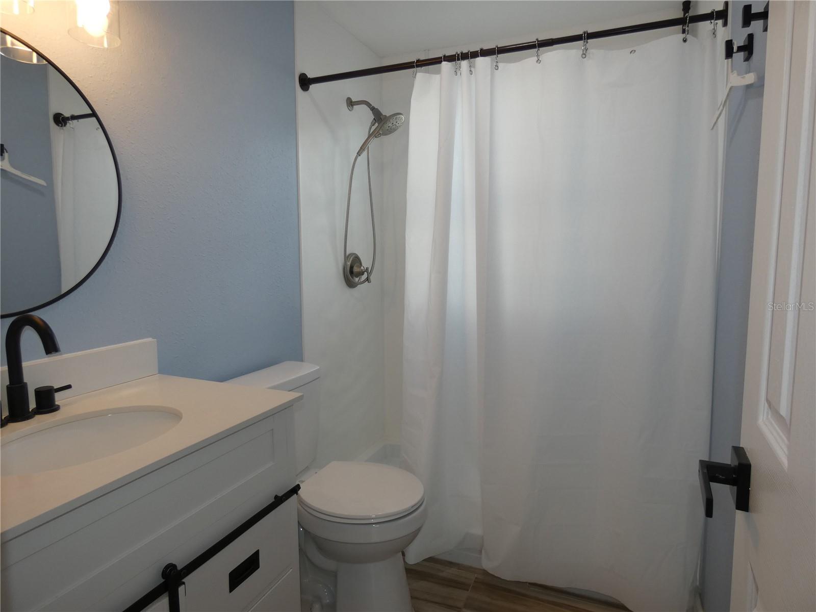 New Bathroom with nice beautiful shower