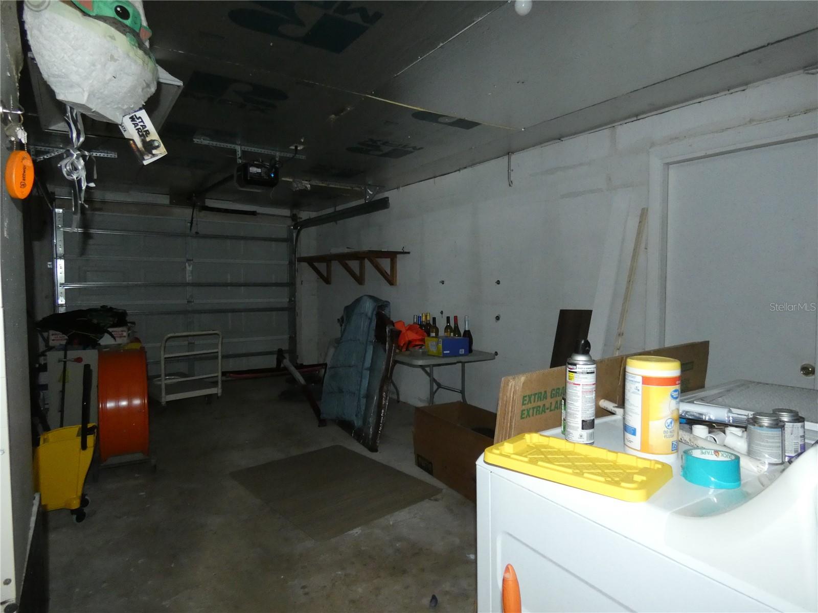 24' x 12' Garage with washer and dryer