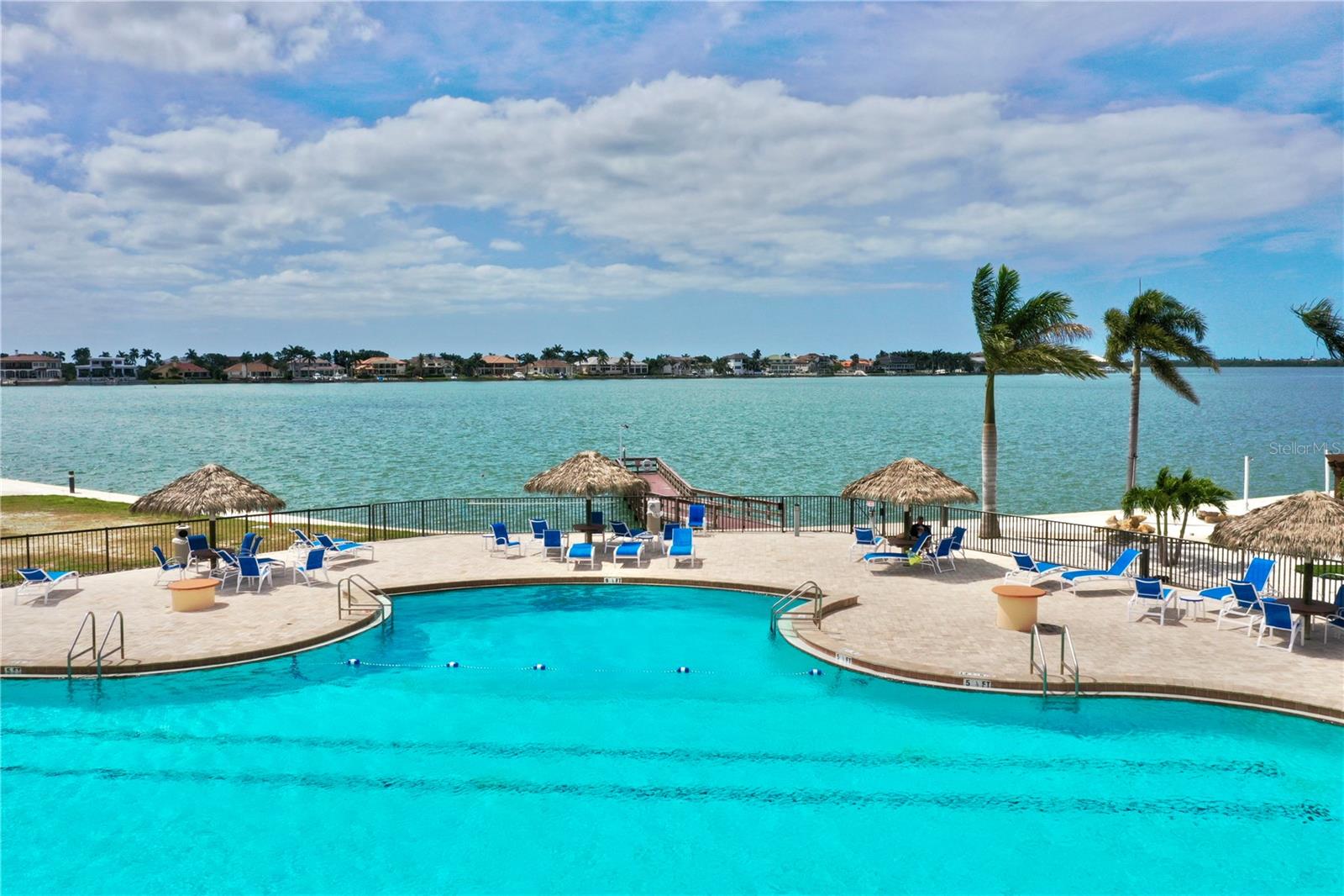 Clubhouse Pool looking out!