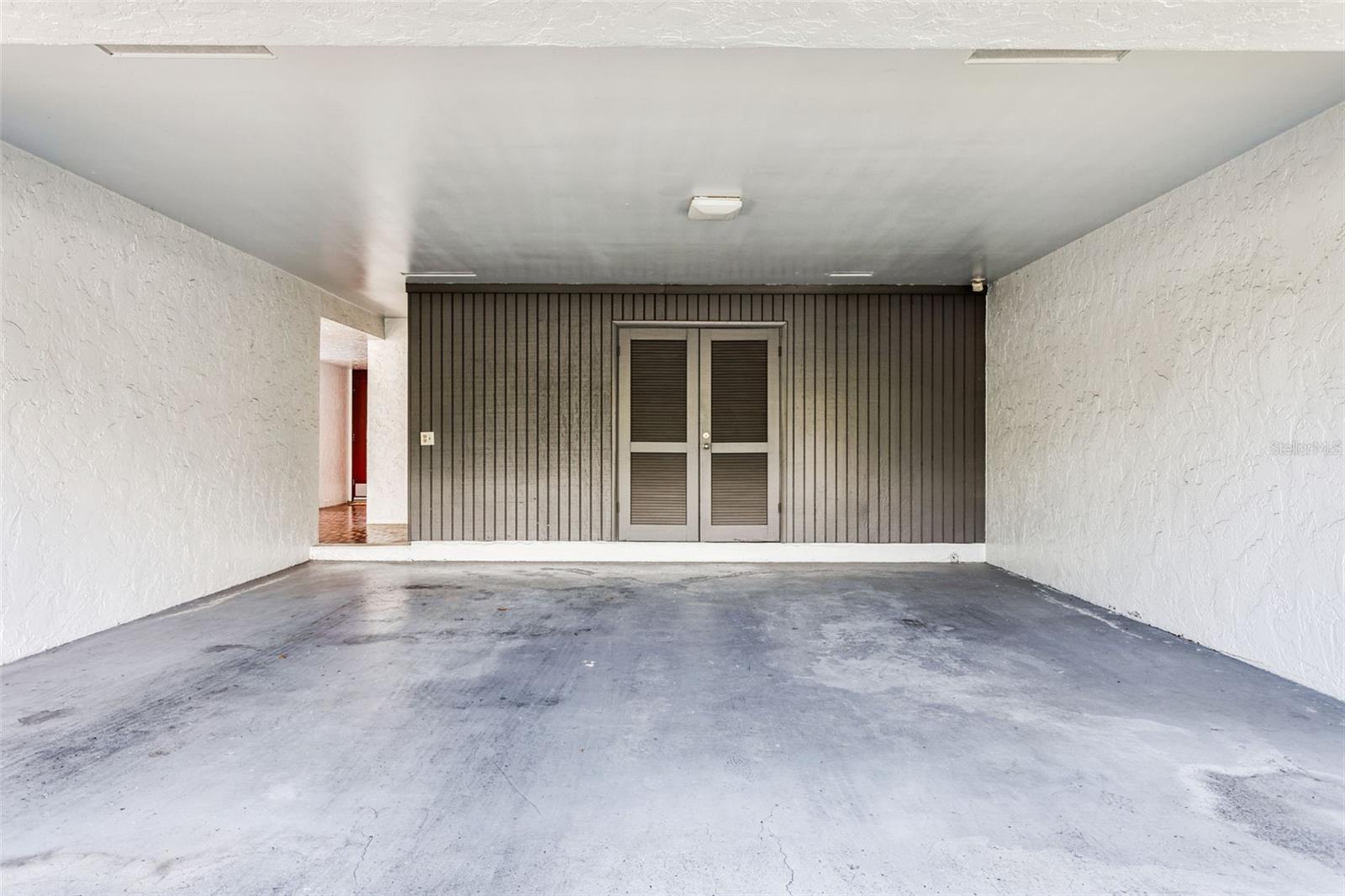 2 Car Carport with Xtra large storage room. 2 Car parking spaces in driveway.