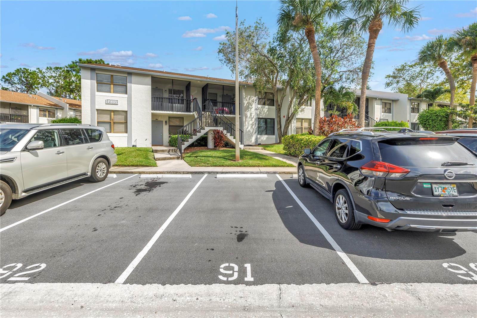 Assigned parking #91 conveniently located in front of unit 1112