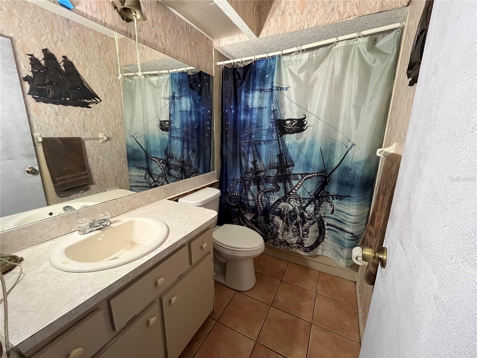 Hall bathroom