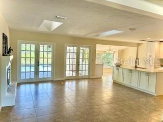 Great Room overlooking French Doors