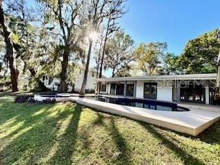 Pool and rear Yard
