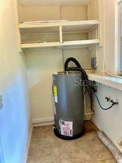Laundry w/ New Hot Water Heater