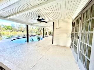 Lanai and Pool off Master Bedroom