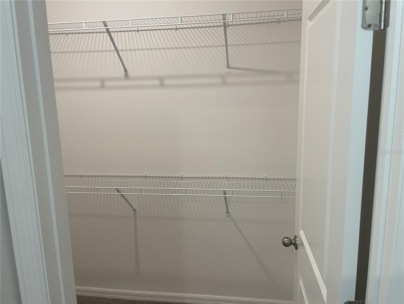 2nd closet in primary bedroom