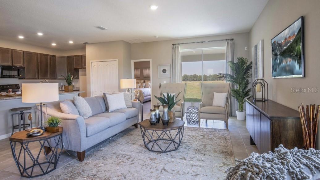 Model home - actual features may vary.