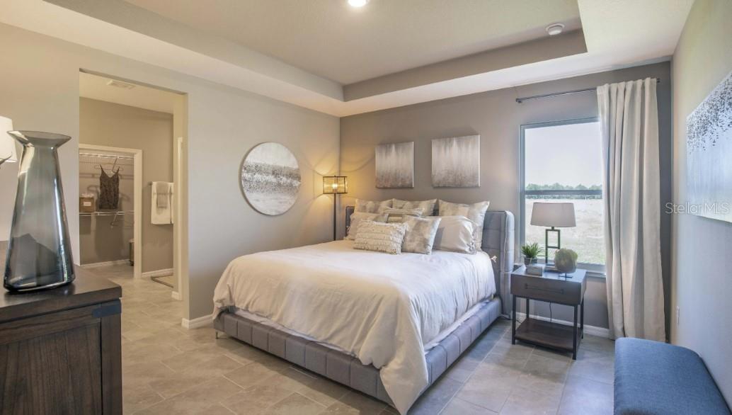 Model home - actual features may vary.