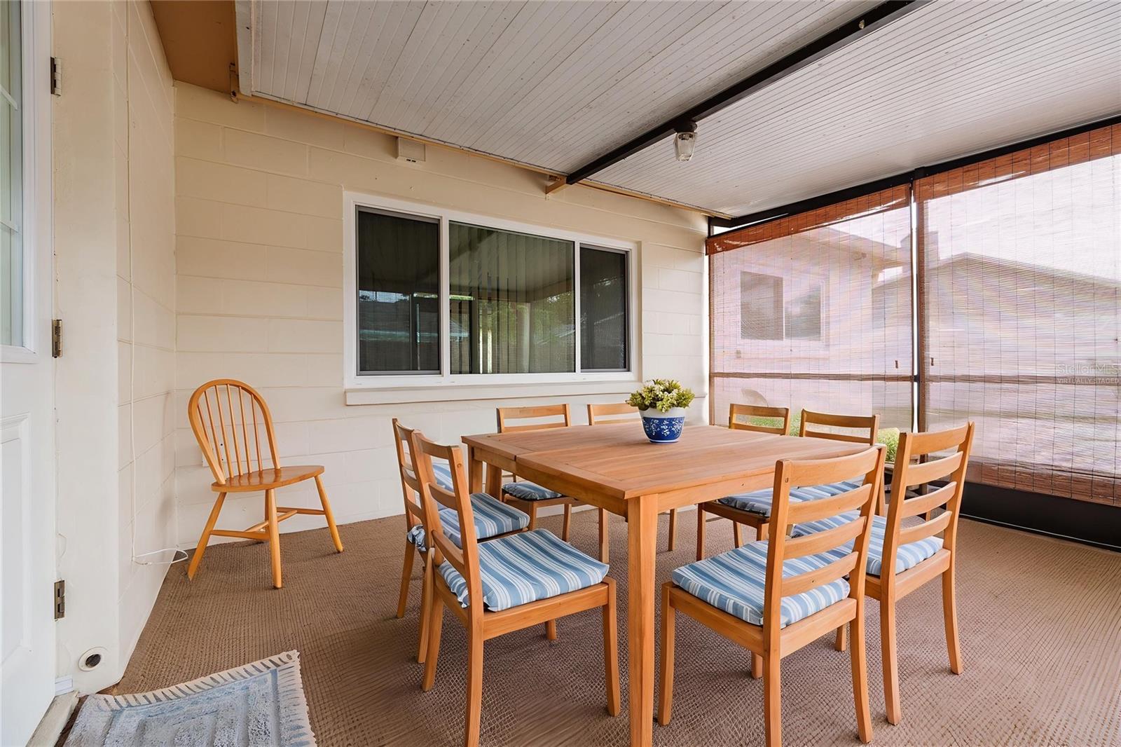 Virtually Staged Outdoor Patio