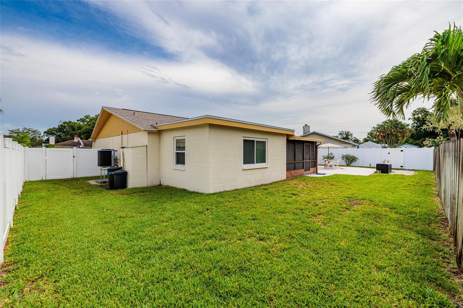 Backyard - Raised AC, Storage Shed