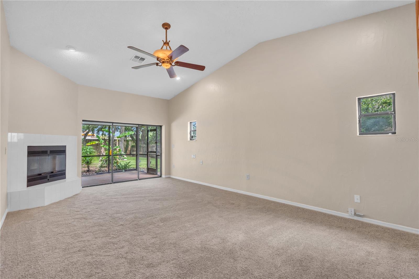 Master Bedroom has 2nd fireplace.
