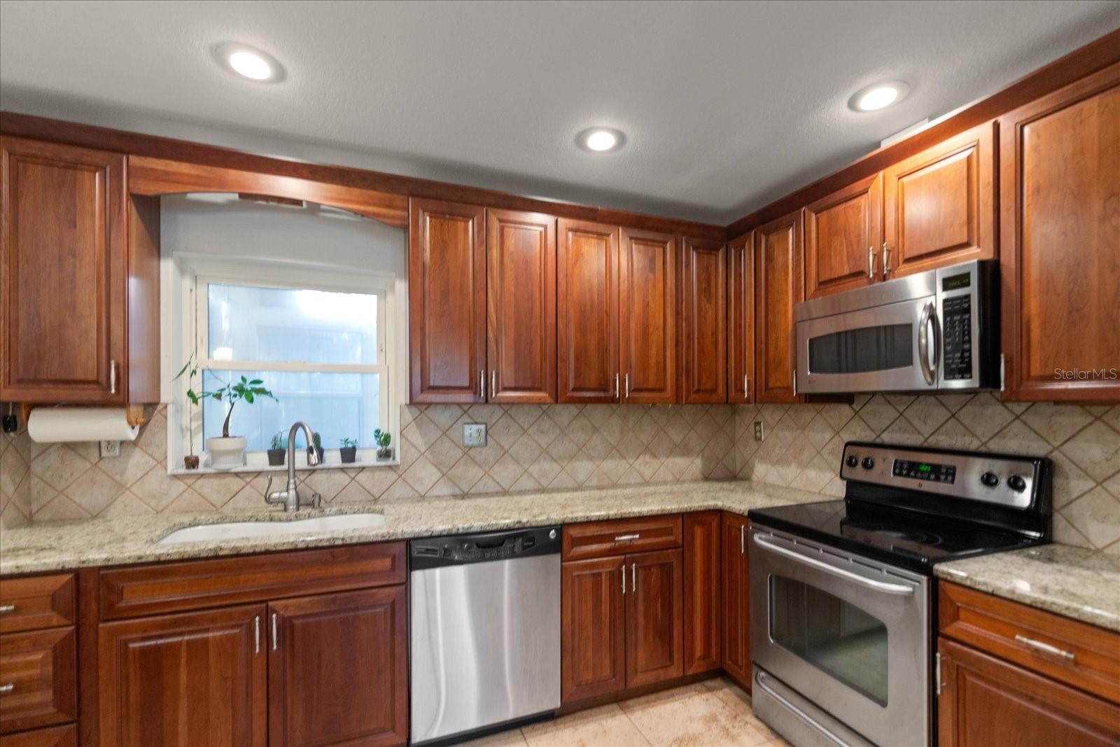 Kitchen with Upgraded Finishes